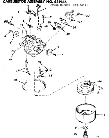 Carburetor assembly