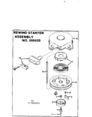 Rewind starter assembly