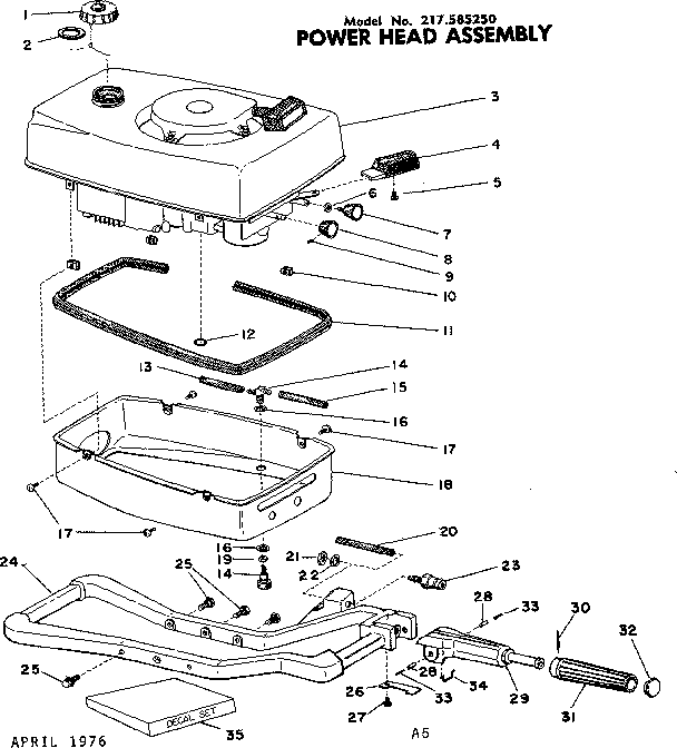 Power head assembly