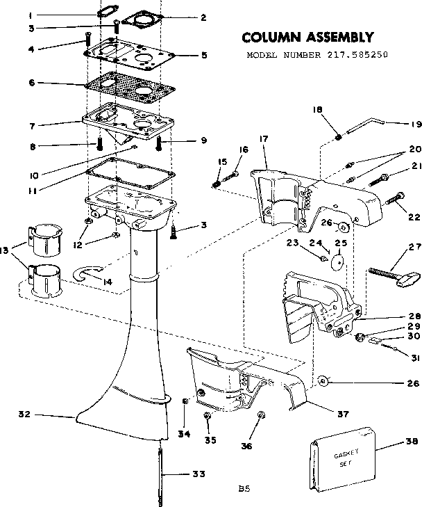 Column assembly