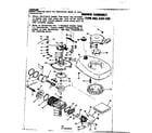 Craftsman 217585250 engine assembly diagram