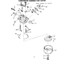 Craftsman 217585250 carburetor assembly diagram