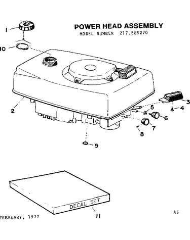 Power head assembly