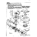 Craftsman 217585270 engine assembly diagram