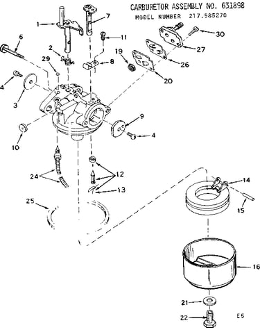 Carburetor assembly