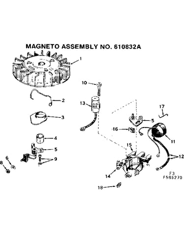 Magneto assembly