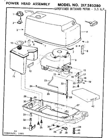 Power head assembly