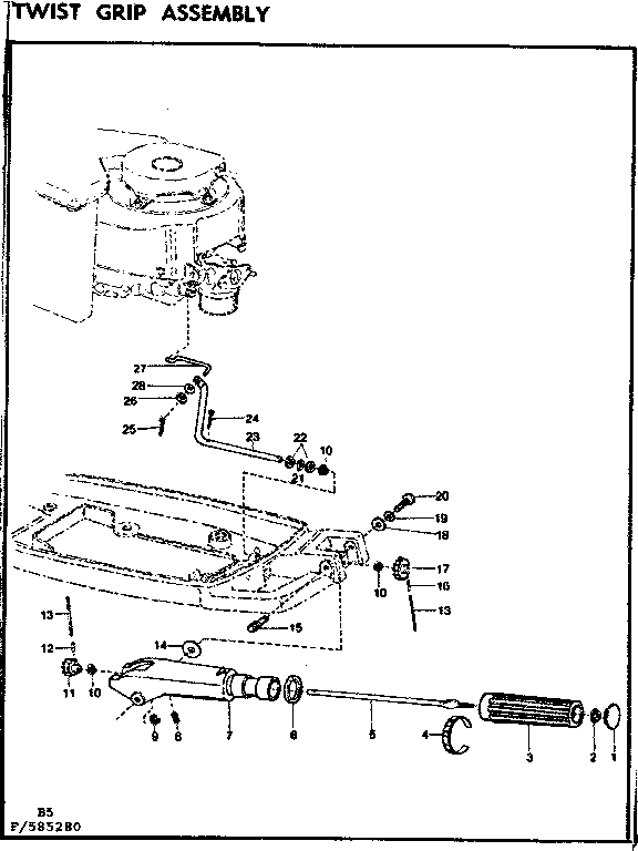Twist grip assembly