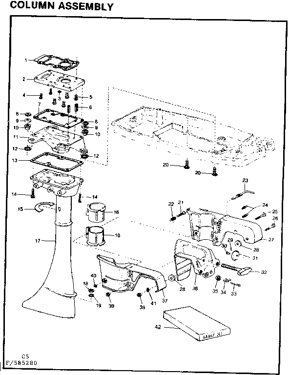 Column assembly
