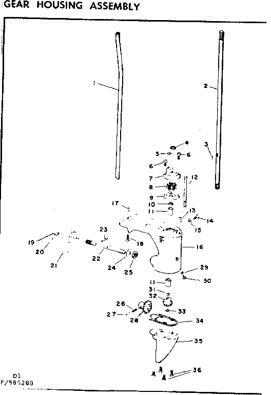 GEAR HOUSING ASSEMBLY