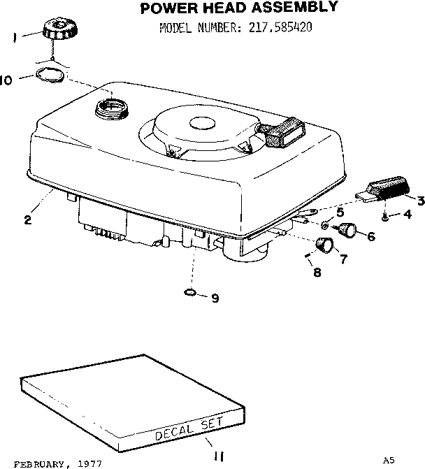 Power head assembly