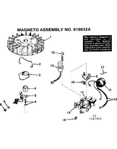 Magneto assembly