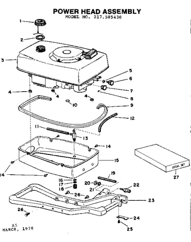 Power head assembly