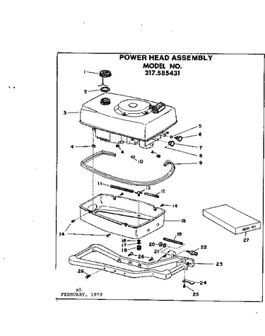 Power head assembly