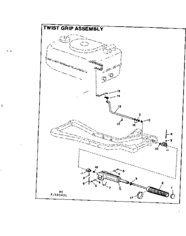 Twist grip assembly