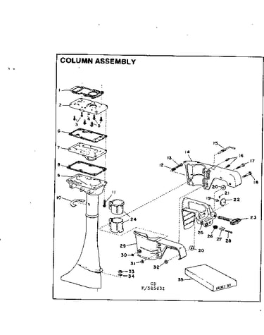 Column assembly