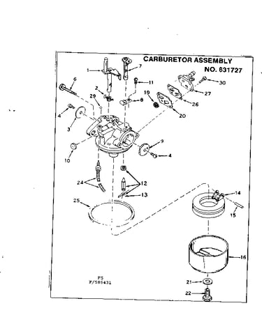 Carburetor assembly