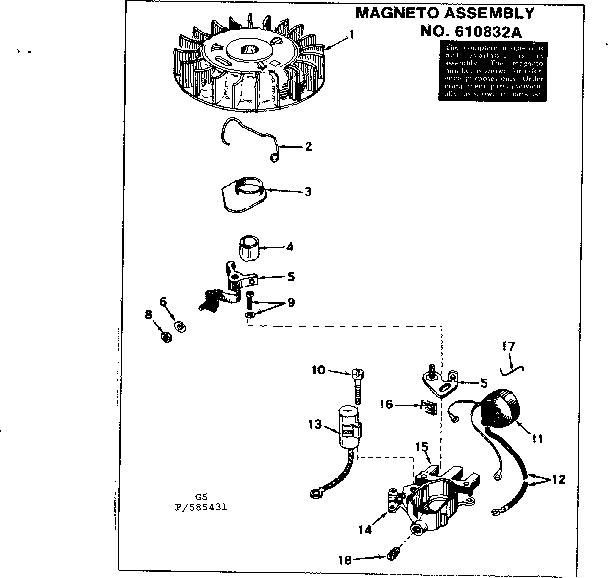 MAGNETO ASSEMBLY