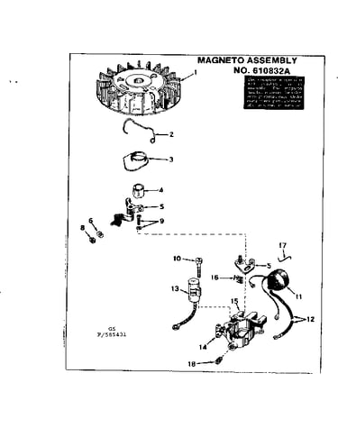 Magneto assembly
