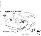 Tecumseh TYPE 642-16B power head assembly diagram