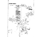 Tecumseh TYPE 642-16B column assembly diagram