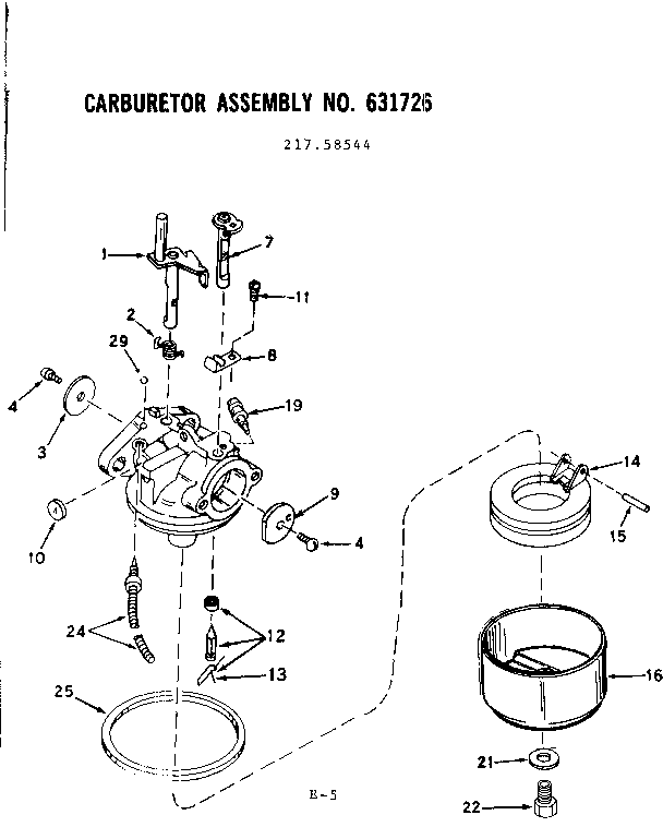 CARBURETOR ASSEMBLY