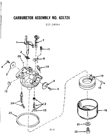 Carburetor assembly