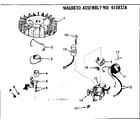 Tecumseh TYPE 642-16B magneto assembly diagram