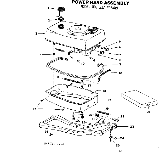 Power head assembly