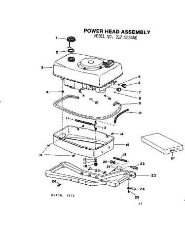 Power head assembly