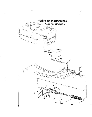 Twist grip assembly