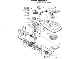 Craftsman 217585440 engine assembly diagram