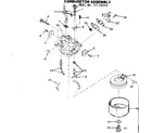 Craftsman 217585440 carburetor assembly diagram