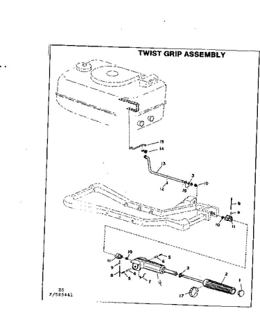 Twist grip assembly