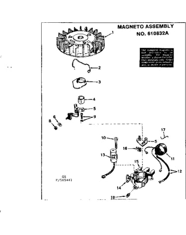 Magneto assembly