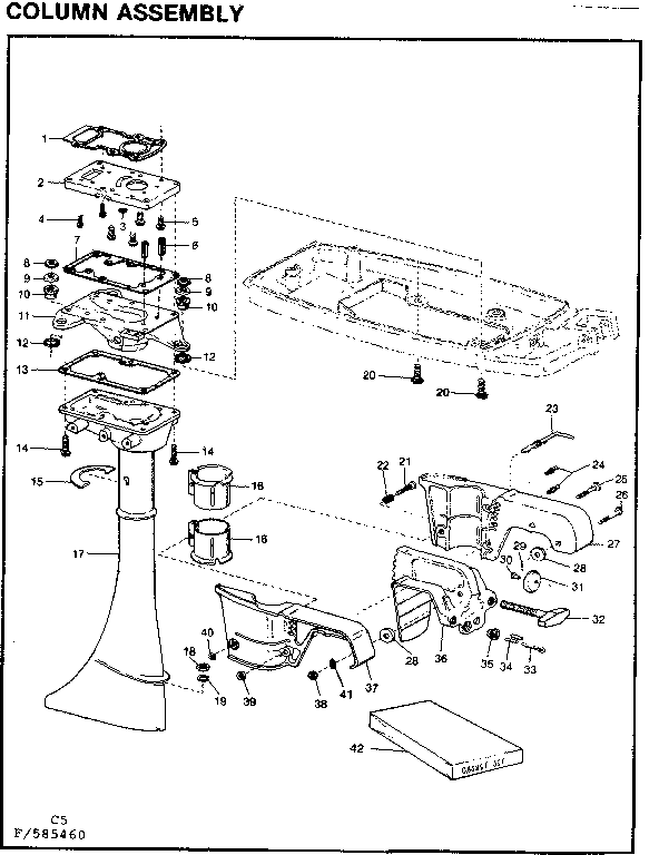 Column assembly