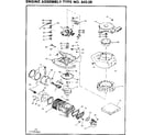 Craftsman 217585470 engine assembly diagram