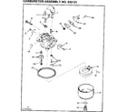 Craftsman 217585460 carburetor assembly diagram