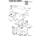 Craftsman 217585461 power head assembly diagram