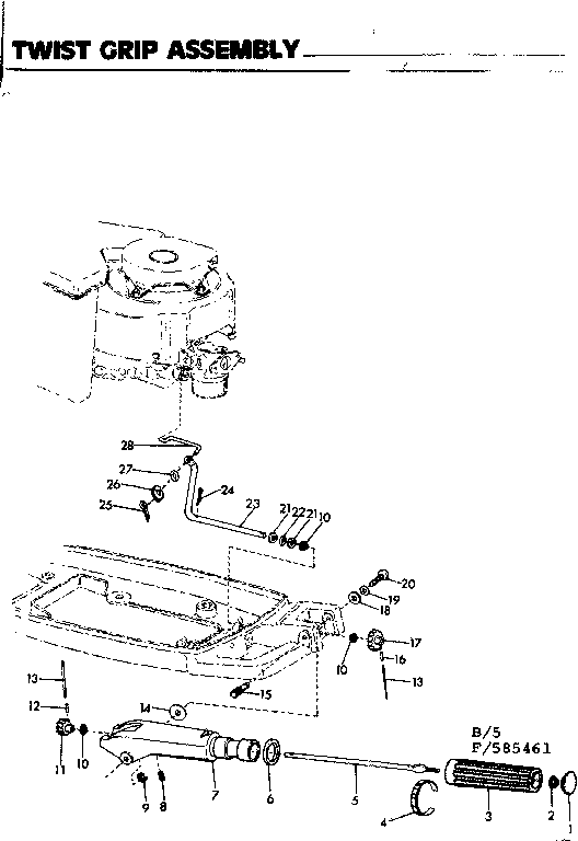 Twist grip assembly