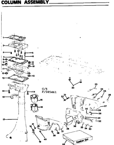 Column assembly