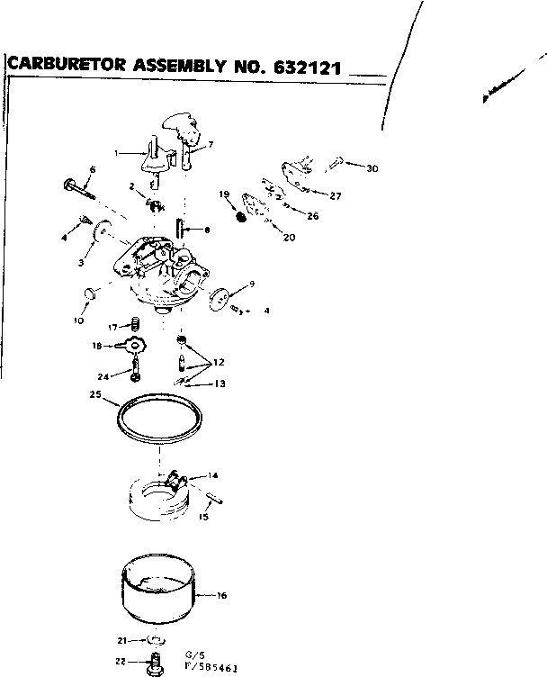 Carburetor assembly
