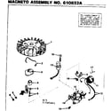 Craftsman 217585471 magneto assembly diagram