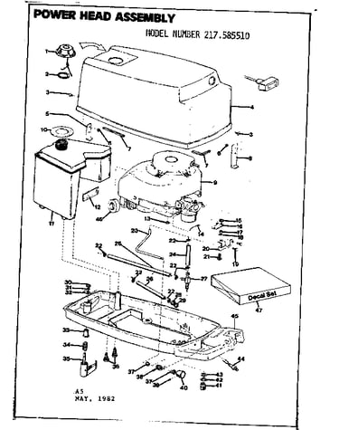 Power head assembly