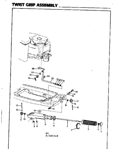 Twist grip assembly