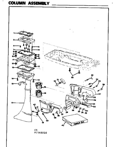 Column assembly