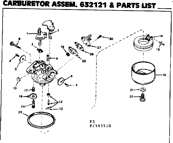 CARBURETOR ASSEM.