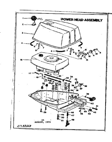 Power head assembly