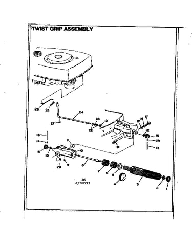 Twist grip assembly