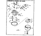 Craftsman 58553 carburetor assembly diagram